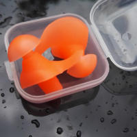 Tapones Para Oídos De Silicona Para Deportes Acuáticos Y Natación Accesorios Portátiles Impermeables Y Antipolvo Con Caja Tapones Para Diversión Subacuática - details 1