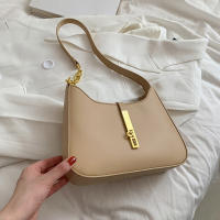 Bolso De Hombro De Lujo Pequeño Para Mujer En Cuero PU Versátil Con Cierre De Cremallera Bolsa Abrazadera Moda Sensación Avanzada - details 21