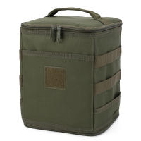 Bolsa De Almacenamiento Grande Para Camping Con Red Superior Y Bolsillo Organizador De Cocina Y Utensilios De Mesa Para Exteriores - details 17