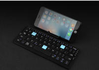 Teclado Bluetooth Plegable Mini BOW Rechargeable Soporte Para 3 Dispositivos Compatible Con Teléfono Tableta Y Laptop - details 13