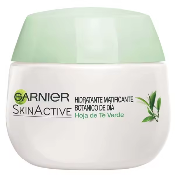 GARNIER Skin Active Hidratante Matificante Botánico Té Verde  50 ml Crema refrescante de uso diario - 1