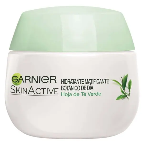 GARNIER Skin Active Hidratante Matificante Botánico Té Verde  50 ml Crema refrescante de uso diario - 1