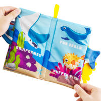 Libro Tactil Para Bebés Recién Nacidos 0-6 Meses Juguete De Montessori Educativo Suave Y Seguro Para Niños - details 9
