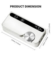 Taladro De Uñas Recargable 45000RPM Máquina De Pulido Profesional Bajo Ruido Herramienta De Polvo De Uñas Para Pintura De Gel - details 6