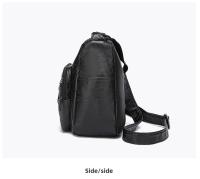 Bolso De Hombro Para Mujer De Cuero Suave Con Múltiples Bolsillos De Cierre De Cremallera Estilo Casual Para Trabajo Y Citas - details 27