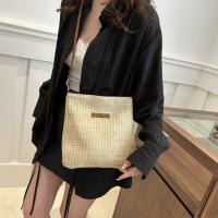 Bolso De Hombro De Paja Para Mujer Moda Verano Bolso Bandolera De Playa Vacaciones Compras Bolsos Mensajeros Para Mujer - details 9