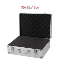 Caja De Herramientas Portátil De Aluminio Con Equipamiento De Seguridad Caja De Almacenamiento Con Esponja Resistente a Impactos Para Instrumentos - details 12