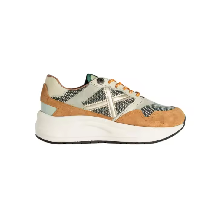 Zapatillas Munich Class 38 Naranja Para Mujer - 1