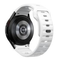 Correa De Deporte Sin Espacios De Silicona Para Samsung Galaxy Watch 6 Classic 47mm/Watch5 pro 45mm/Watch4 46mm 44mm 40mm Reloj De Pulsera Unisex - details 1