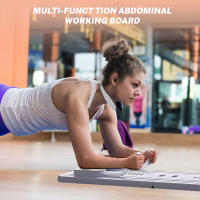 Tabla de Fitness multifuncional, soporte supino para ejercicios abdominales, placa Abdominal de Abdomen convreada, rueda de rodillo Ab, tablero de entrenamiento - details 5