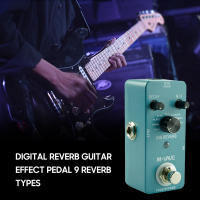 M-VAVE DIG REVERB Pedal De Efecto Para Guitarra Digital Con 9 Tipos De Reverb Control De Decaimiento Y Mezcla Caja De Metal Completa True Bypass - details 1