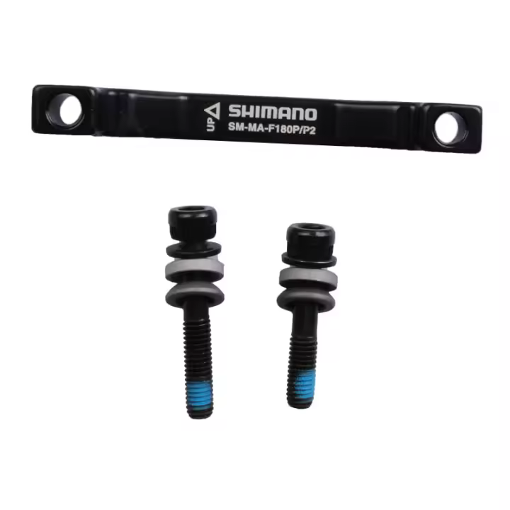 Adaptador De Freno De Disco Para Bicicleta Shimano SM-MA-F180P/P2 SM-MA-F203P/P Compatible Con Rueda Frontal De 180mm Y 203mm Accesorio De Bicicleta - 1