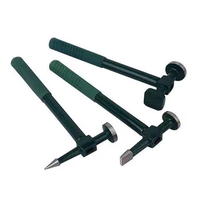 Martillo De Metal Para Automóvil Herramienta De Reparación De Panel De Metal Para Eliminación De Aros Y Golpes En El Cuerpo Del Vehículo - 1