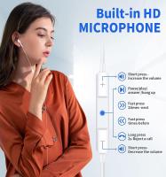 FGNS. Auriculares para iPhone,Auriculares Bluetooth para iPhone,Auriculares con Aislamiento de Ruido Soporte Control de Volumen de Llamadas,Cascos iPhone 13,Compatible con iPhone 12/12 Pro/14/14 Pro/13/13 Pro/11/11 Pro/XR/X/XS/7/8/8 Plus - details 3
