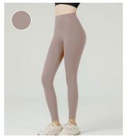 Leggings De Yoga Para Mujer Cintura Alta Sensación De Naked Fitness Running Ciclismo Ropa De Gimnasio Deporte Verano Talla True Fit Pantalones De Pierna Larga Material Nylon Spandex - details 26