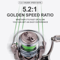 Carrete De Pesca HAUT TON FZ 1500/2500/3000 Ratio De Engrosamiento 5.2:1 Pesos Máximos 22Lbs Ultraligero 5+1BB Para Agua Dulce Y Salada - details 7