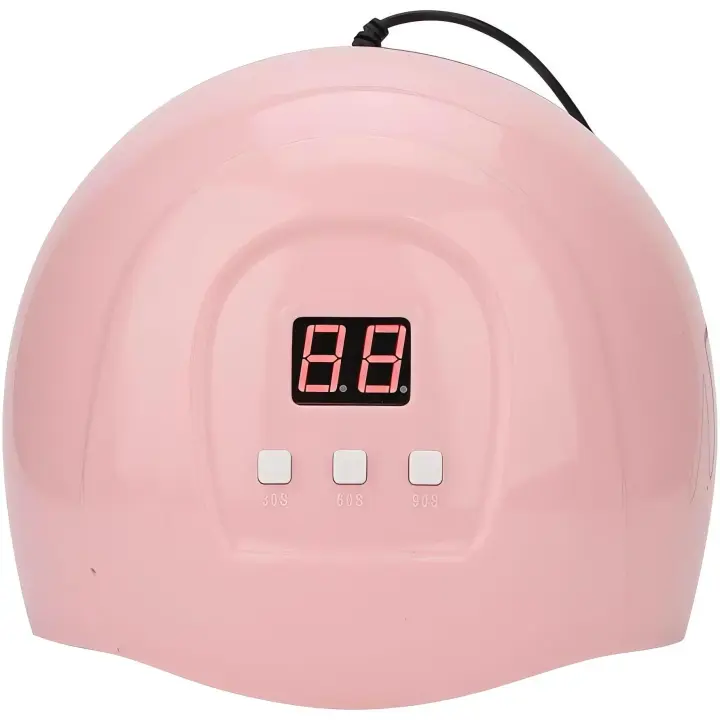 Lámpara De Uñas LED UV 54W Pink | Secador De Uñas Profesional | Luz De Esmalte De Gel | Secador De LED De Gel De Curado De Uñas USB - 1