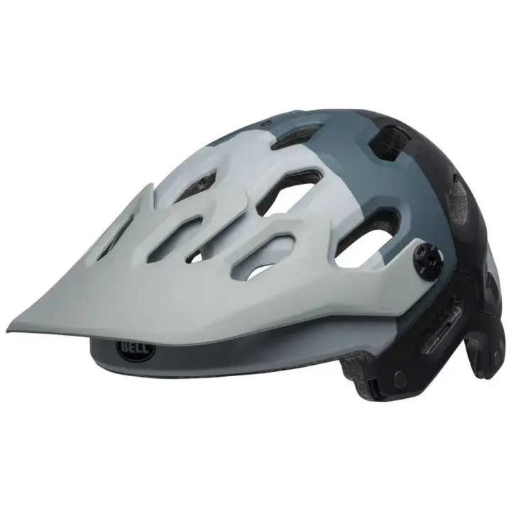 Bell Casco De Mtb Super 3 Azul,Gris Unisex Adulto - 1