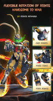 Set De Modelos Mecha Negro WUKONG Ojos De Fuego Dorados Bloques De Construcción Para Niños Y Adultos Regalo Festivo De Navidad Y Pascua - details 3