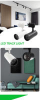 SpotLight LED Plegable 220V COB Lámpara De Techo Foco De Pista Para Iluminación Interior De Cocina Y Hogar Moderno - details 0