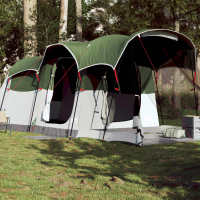 vidaXL Tienda de campaña familiar túnel 8 personas impermeable Color Azul,  Gris,  Verde y mas - details 2