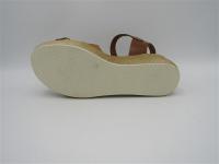 SANDALIA SEÑORA DE PIEL, LOLA CANALES 2100, plataforma de 2cm, cuña de 5cm, fabricada en España - details 4