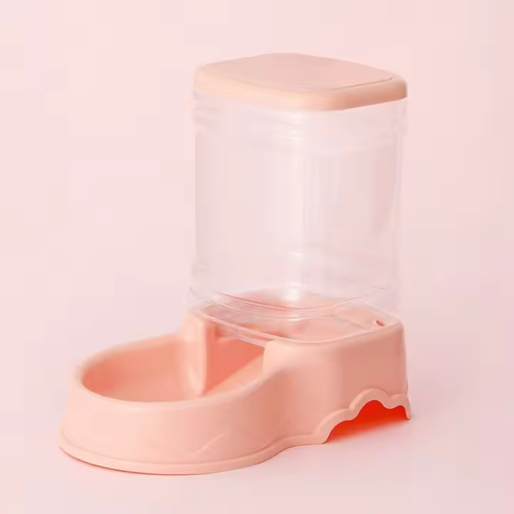 Dispensador Automático De Alimentos Para Mascotas 3.8L Gran Tamaño Para Perros Y Gatos Con Bebedero Dispensador De Agua Taza De Bebida - 1