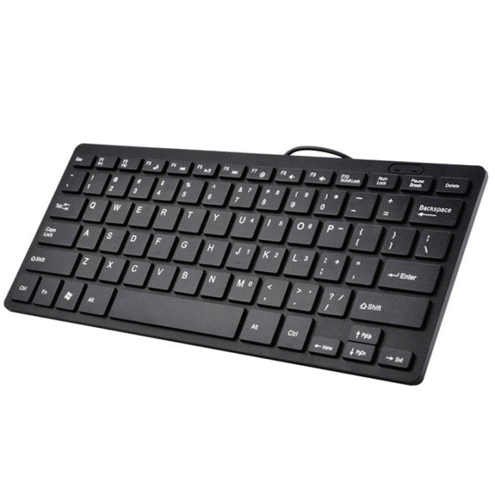 Teclado Inalámbrico Portátil Ultrafino Y Silencioso De Alta Calidad Para Notebook PC Computadora Smart TV Con Interfaz USB