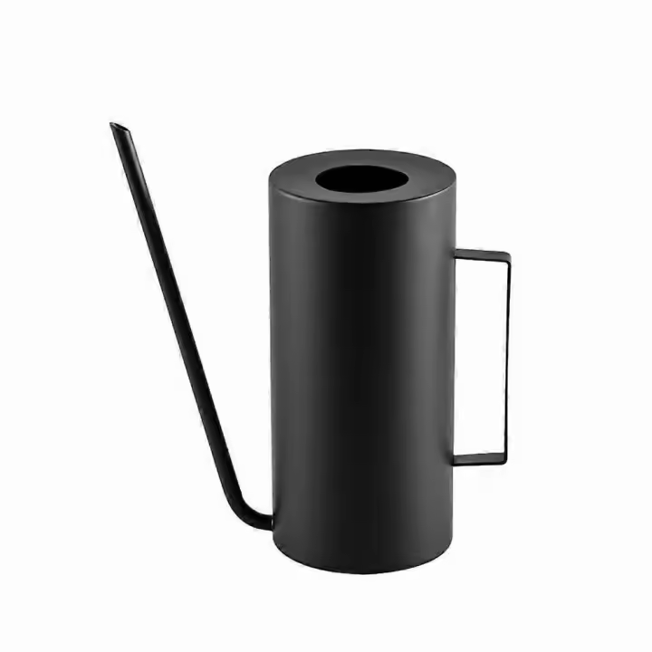 Watering Can 50oz/1.5L Stainless Steel Watering Pot for Outdoor and Indoor House Plants (Matte Black) - 1