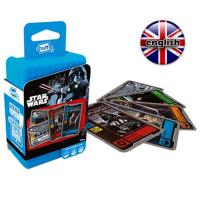 Cartamundi Shuffle Star Wars Guerra de las Galaxias Disney Juego de mesa con 88 cartas Conquista de territorios Cine A partir de 7 años De 2 a 4 jugadores Partidas de 15 minutos Versión en inglés De viaje - details 0