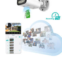 Cámara De Seguridad IP 4K WIFI 8MP H.265 Vigilancia Inteligente Vision Nocturna Color Cámara Bala Para Hogar Y Exterior Detecta Humanos - details 9