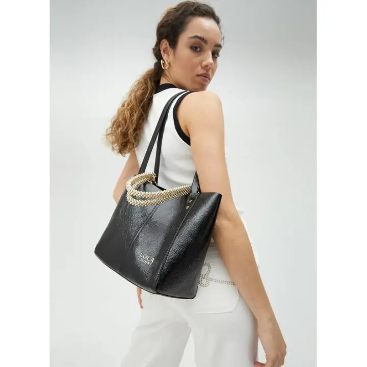 Bolso Lola Casademunt LS2504055 negro - 1