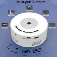 YT200 Mini Proyector Portá til-180P Proyector sarta Conexión with Móvil, Ideal para cine en casa y videojuegos - details 7