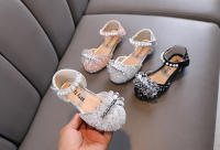 Sandalias De Verano Para Niñas Con Lentejuelas Y Broche Moda Infantil Zapatos De Niños Antideslizantes Talla Verdadera Adecuada Para Edades 4-6 Años - details 1