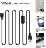 Cable De Extensión USB 3.0 Largo 3M 10FT 5Gbps Macho a Hembra Para Macs Windows PC Compatible Con MP3 MP4 Cámara Almacenamiento Móvil Computadora Dispositivos Inteligentes IP Cámara Diccionario Electrónico VR AR Gafas Set-top Boxes Robot - details 1