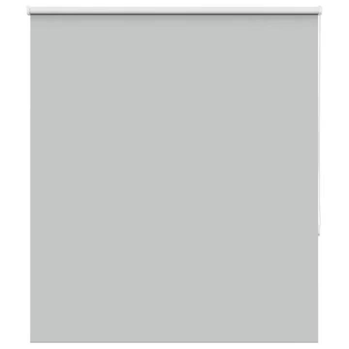 vidaXL Estor Enrollable Opaco gris claro 120x150 cm Tela Ancho 116,6cm - 1