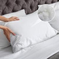 Cecotec 6050 Flow PureComfort 150 cm Almohada de fibra con tacto de seda y tratamiento antiácaros y antibacterias. Máximo confort sensación de firmeza medio-alta. - details 1