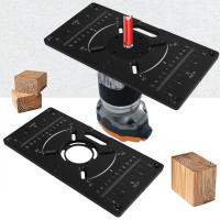 Placa De Inserto Para Carpintería De Aluminio Mesa De Router Trimmer Modelos Máquina De Grabado Tablero De Carpintero - details 0
