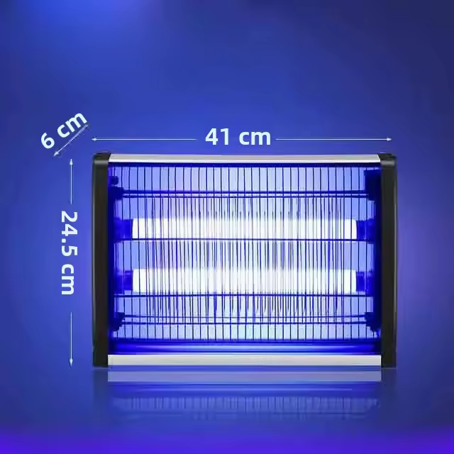 Lampara Eléctrica Repelente De Insectos 20W Mosquitera UV Atracción Para Control De Plagas Instalación Self-Contained 110V/220V - 1