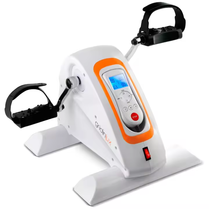 Pedaleador Eléctrico Small Fit PRO Ejercitador Piernas Gimnasia Pasiva Mando Gridinlux - 1
