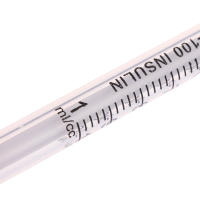Siringa De Insulina Desechable Para Animales De Granja Con Aguja 5Pcs 0.3/0.5/1ML Cierre Orange Sterilizado Para Mascotas Y Ganado - details 13
