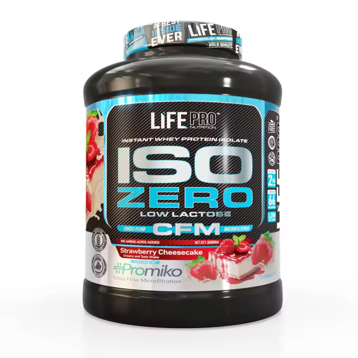LIFE PRO NUTRITION ISOLATE ZERO 2KG - Aislado de Proteína - Protege, Mantiene y Favorece Aumento de Masa Muscular - 1