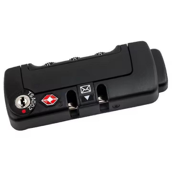 Para cerradura de equipaje incorporada Tsa002 Cerradura de dial de combinación personalizada con tornillos - 1