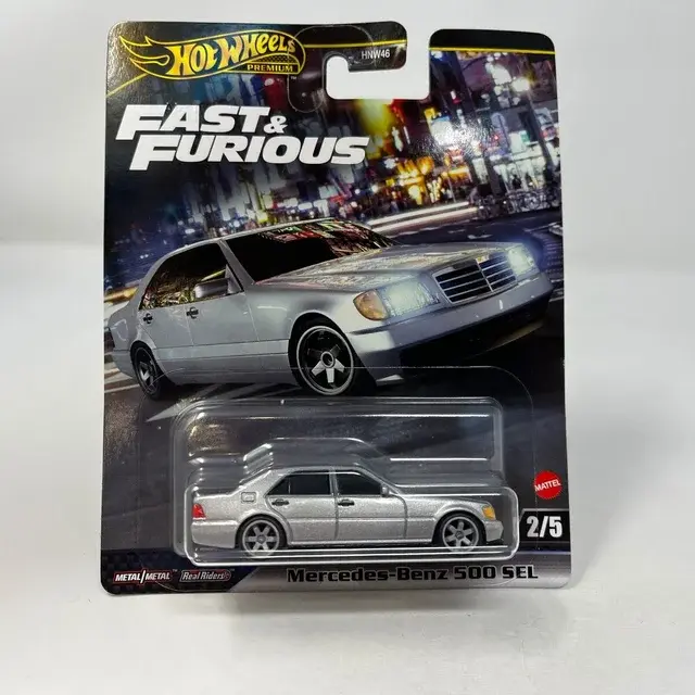 Hot Wheels Premium Fast & Furious Mercedes Benz 500 SEL - 1