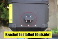 Cerradura De Tanque De Aceite De 3L 4L 5L Con Llave Soporte De Tanque De Combustible Para Motocicleta Material Plástico Engarzado - details 4