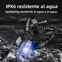 Lámpara Frontal LED De Alta Potencia 800W 500000000LM Super Brillante Con Zoom Y Impermeable Para Camping Exterior Trabajo Caza - details 18