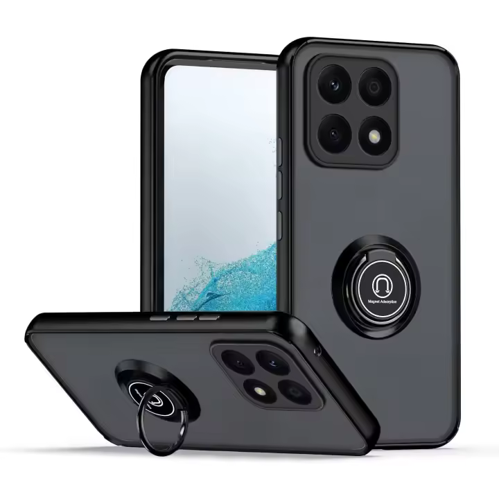 Funda Honor X8B (4G) Carcasa Antishock Soporte Anillo Giratorio + Protector Pantalla - 1