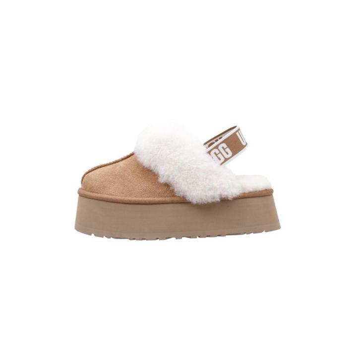 UGG FUNKETTE  Zuecos De Plataforma Mujer Cuero