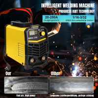 Máquina de soldadura portátil MMA-250, soldador eléctrico de arco inversor, corriente ajustable, MMA Arc MIG TIG Soldador Synergy para Bricolaje en Casa Fuente de Alimentación Batería, Herramienta de Soldadura Eléctrica de Precisión - details 3