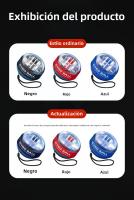 Gyroball Powerball Entrenador De Muñeca Y Antebrazo Equipo De Fitness Muscular Bola De Giro Estabilizador De Músculos De Mano Ejercicio De Fortalecimiento De Brazos - details 12